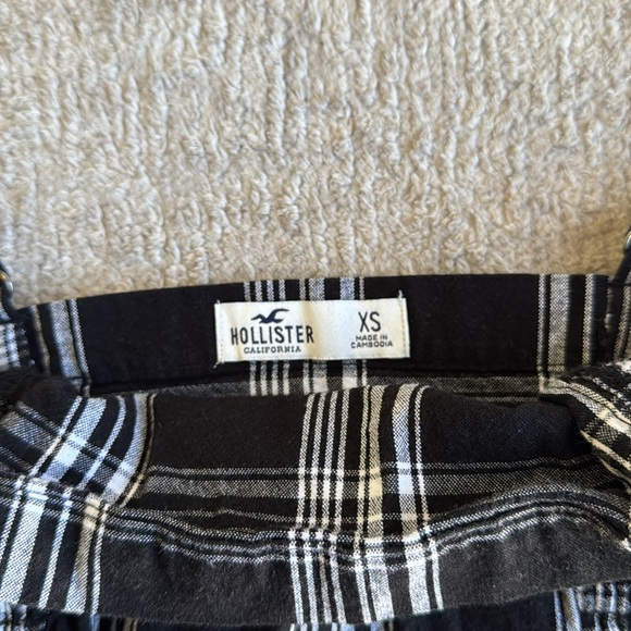 Hollister crop top plaid - Picture 3 of 3
